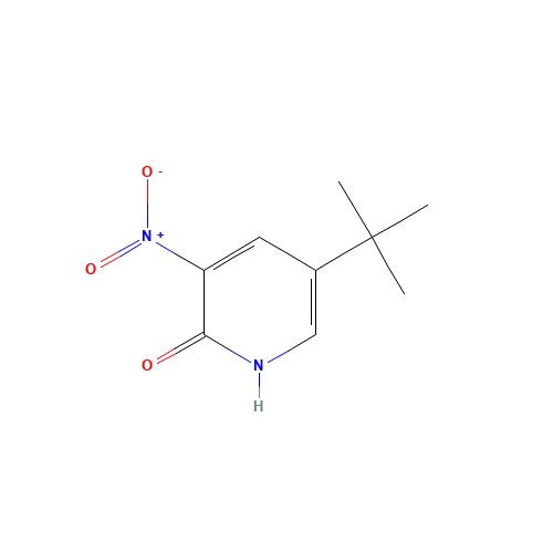 5-tert-butyl-3-nitro-1H-pyridin-2-one (CAS: 294852-26-9) - Related Chemical Product