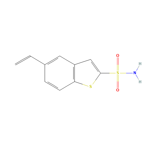 5-ethenyl-1-benzothiophene-2-sulfonamide (CAS: 96803-36-0) - Related Chemical Product