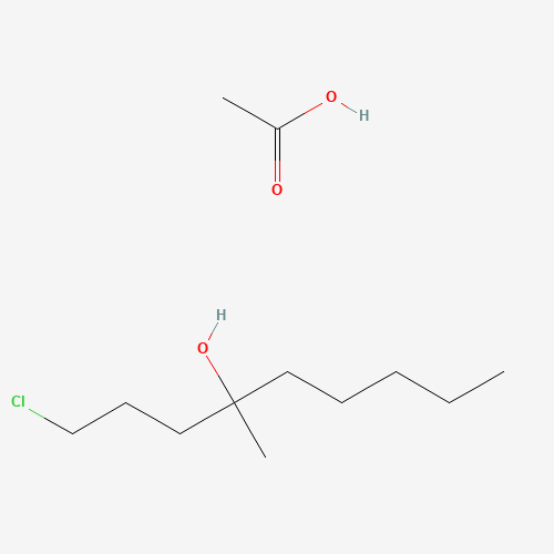 acetic acid;1-chloro-4-methylnonan-4-ol (CAS: 54555-62-3) - Related Chemical Product