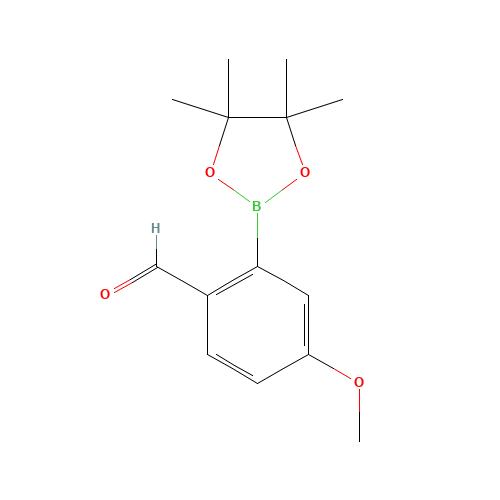 4-methoxy-2-(4,4,5,5-tetramethyl-1,3,2-dioxaborolan-2-yl)benzaldehyde (CAS: 1196474-59-5) - Related Chemical Product