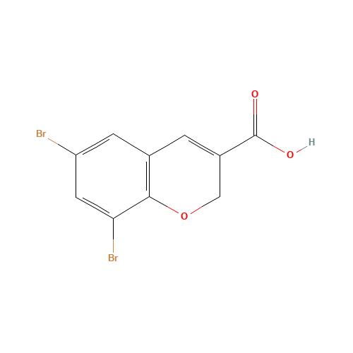 6,8-dibromo-2H-chromene-3-carboxylic acid (CAS: 855286-71-4) - Related Chemical Product