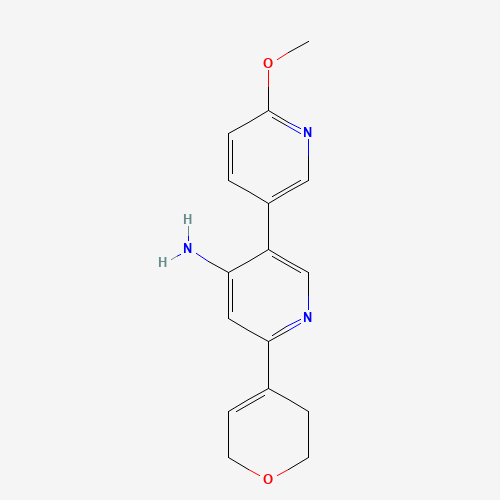2-(3,6-dihydro-2H-pyran-4-yl)-5-(6-methoxypyridin-3-yl)pyridin-4-amine (CAS: 1354288-31-5) - Related Chemical Product