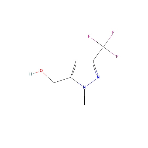 [2-methyl-5-(trifluoromethyl)pyrazol-3-yl]methanol (CAS: 949898-58-2) - Related Chemical Product