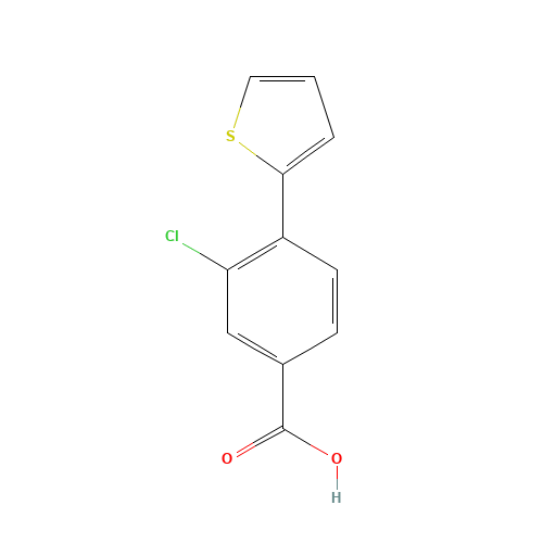 3-chloro-4-thiophen-2-ylbenzoic acid (CAS: 13382-68-8) - Related Chemical Product