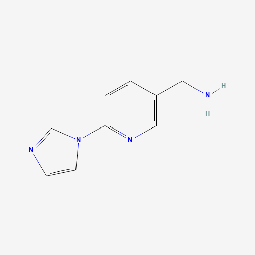 (6-imidazol-1-ylpyridin-3-yl)methanamine (CAS: 914637-08-4) - Related Chemical Product