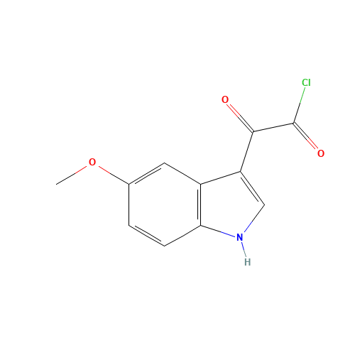 2-(5-methoxy-1H-indol-3-yl)-2-oxoacetyl chloride (CAS: 2426-19-9) - Related Chemical Product