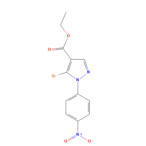 ethyl 5-bromo-1-(4-nitrophenyl)pyrazole-4-carboxylate (CAS: 1245258-74-5) - Related Chemical Product