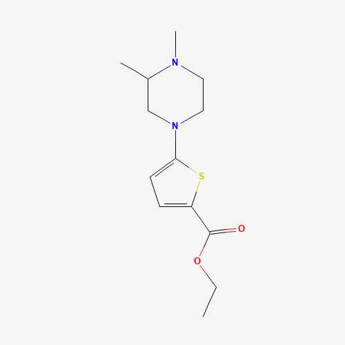 ethyl 5-(3,4-dimethylpiperazin-1-yl)thiophene-2-carboxylate (CAS: 1035271-17-0) - Related Chemical Product