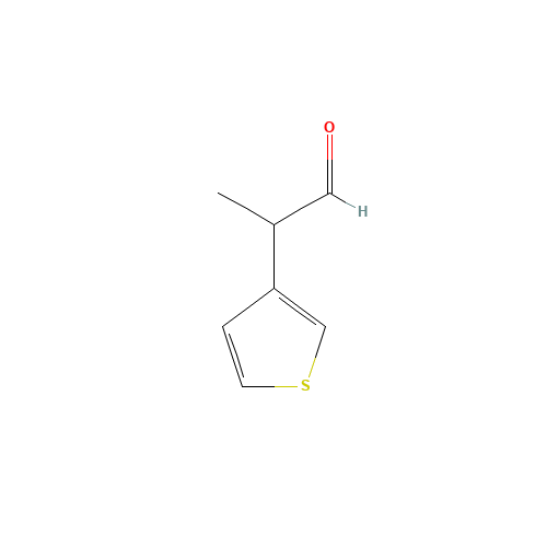 2-thiophen-3-ylpropanal (CAS: 65857-58-1) - Related Chemical Product