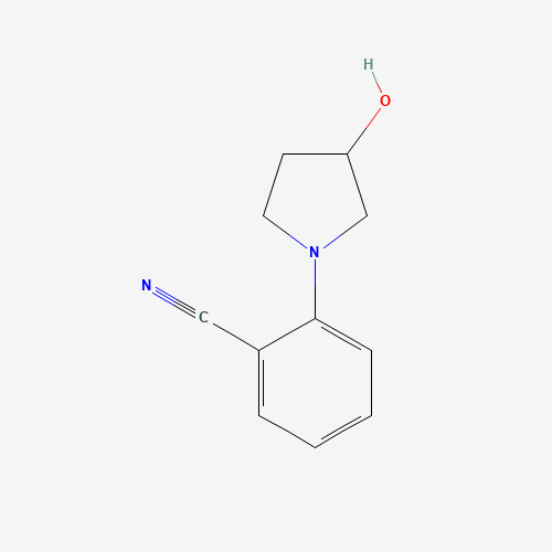 2-(3-hydroxypyrrolidin-1-yl)benzonitrile (CAS: 218610-63-0) - Related Chemical Product