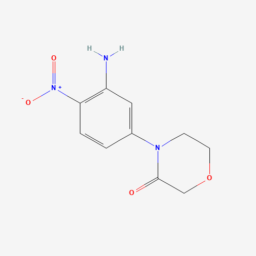 4-(3-amino-4-nitrophenyl)morpholin-3-one (CAS: 1261222-07-4) - Related Chemical Product