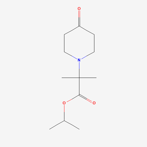 propan-2-yl 2-methyl-2-(4-oxopiperidin-1-yl)propanoate (CAS: 1018815-99-0) - Related Chemical Product