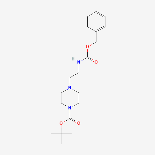 tert-butyl 4-[2-(phenylmethoxycarbonylamino)ethyl]piperazine-1-carboxylate (CAS: 302557-32-0) - Related Chemical Product