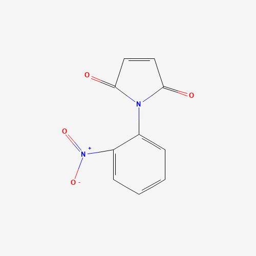 1-(2-nitrophenyl)pyrrole-2,5-dione (CAS: 2973-15-1) - Chemical Structure and Molecular Formula 