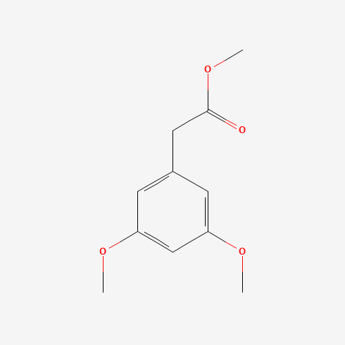 methyl 2-(3,5-dimethoxyphenyl)acetate (CAS: 6512-32-9) - Chemical Structure and Molecular Formula 