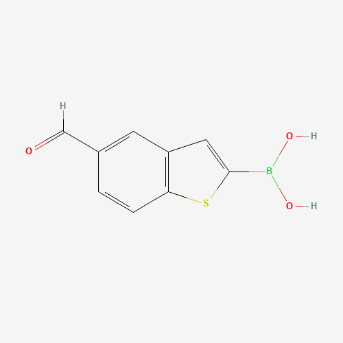 (5-formyl-1-benzothiophen-2-yl)boronic acid (CAS: 1182272-63-4) - Related Chemical Product