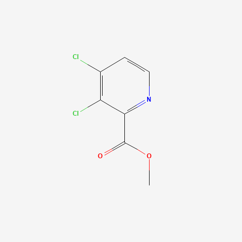 methyl 3,4-dichloropyridine-2-carboxylate (CAS: 343781-52-2) - Chemical Structure and Molecular Formula 
