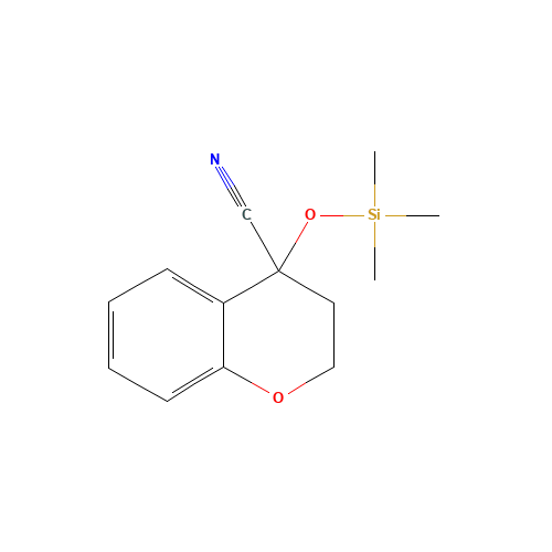 4-trimethylsilyloxy-2,3-dihydrochromene-4-carbonitrile (CAS: 74187-63-6) - Related Chemical Product