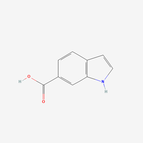 1H-indole-6-carboxylic acid (CAS: 261352-47-0) - Chemical Structure and Molecular Formula 