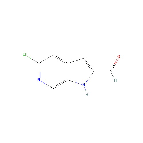5-chloro-1H-pyrrolo[2,3-c]pyridine-2-carbaldehyde (CAS: 867036-45-1) - Related Chemical Product