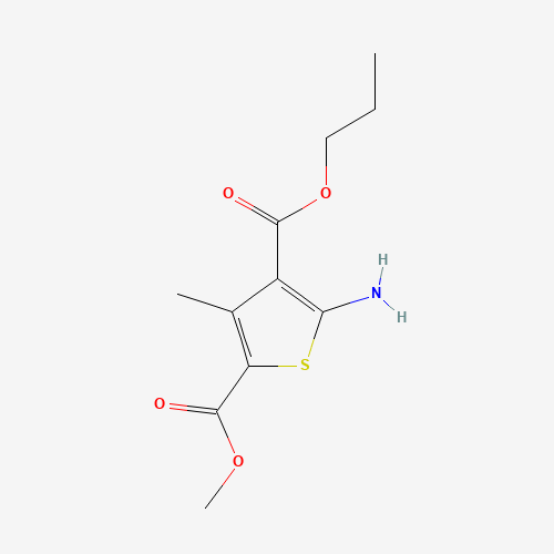 2-O-methyl 4-O-propyl 5-amino-3-methylthiophene-2,4-dicarboxylate (CAS: 438532-72-0) - Related Chemical Product