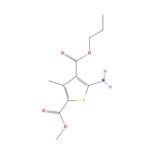 2-O-methyl 4-O-propyl 5-amino-3-methylthiophene-2,4-dicarboxylate (CAS: 438532-72-0) - Related Chemical Product