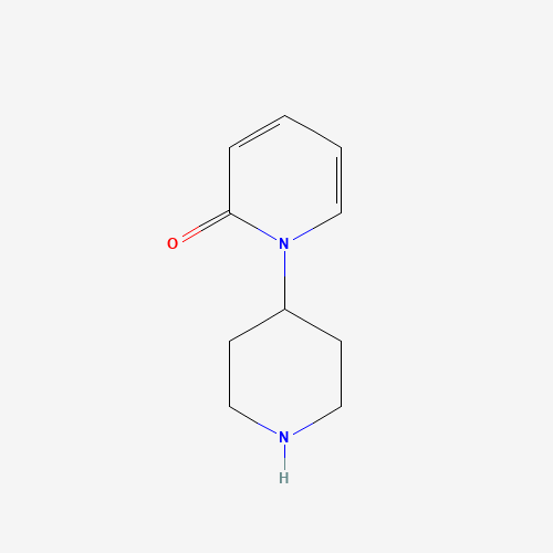 1-piperidin-4-ylpyridin-2-one (CAS: 887972-87-4) - Chemical Structure and Molecular Formula 