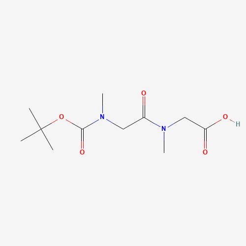 2-[methyl-[2-[methyl-[(2-methylpropan-2-yl)oxycarbonyl]amino]acetyl]amino]acetic acid (CAS: 56612-14-7) - Related Chemical Product