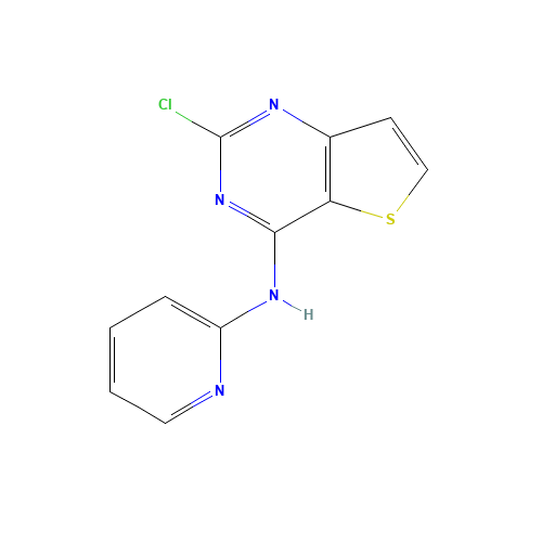 2-chloro-N-pyridin-2-ylthieno[3,2-d]pyrimidin-4-amine (CAS: 1235451-17-8) - Related Chemical Product