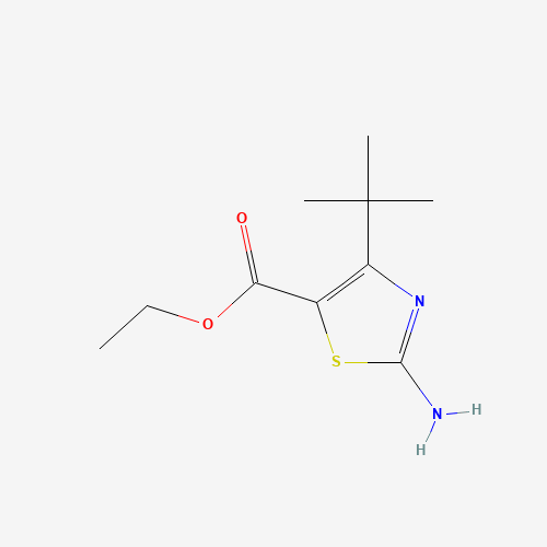 ethyl 2-amino-4-tert-butyl-1,3-thiazole-5-carboxylate (CAS: 78968-26-0) - Related Chemical Product