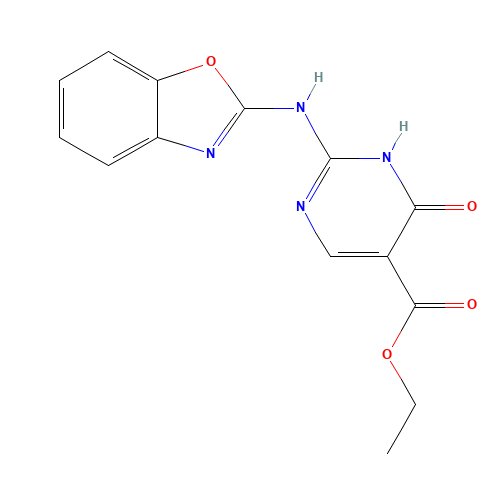 ethyl 2-(1,3-benzoxazol-2-ylamino)-6-oxo-1H-pyrimidine-5-carboxylate (CAS: 670220-69-6) - Related Chemical Product