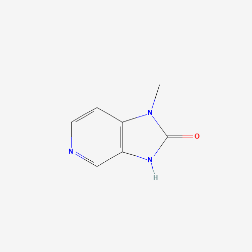 1-methyl-3H-imidazo[4,5-c]pyridin-2-one (CAS: 40423-52-7) - Chemical Structure and Molecular Formula 