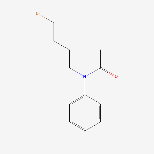 N-(4-bromobutyl)-N-phenylacetamide (CAS: 1021324-88-8) - Chemical Structure and Molecular Formula 