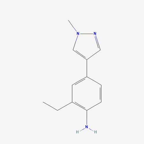 2-ethyl-4-(1-methylpyrazol-4-yl)aniline (CAS: 1449669-06-0) - Related Chemical Product
