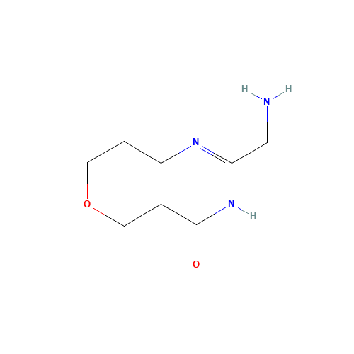 2-(aminomethyl)-1,5,7,8-tetrahydropyrano[4,3-d]pyrimidin-4-one (CAS: 1418131-86-8) - Related Chemical Product