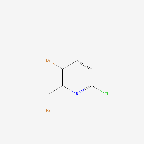 3-bromo-2-(bromomethyl)-6-chloro-4-methylpyridine (CAS: 1374128-33-2) - Related Chemical Product