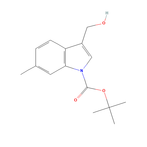 tert-butyl 3-(hydroxymethyl)-6-methylindole-1-carboxylate (CAS: 914349-04-5) - Related Chemical Product