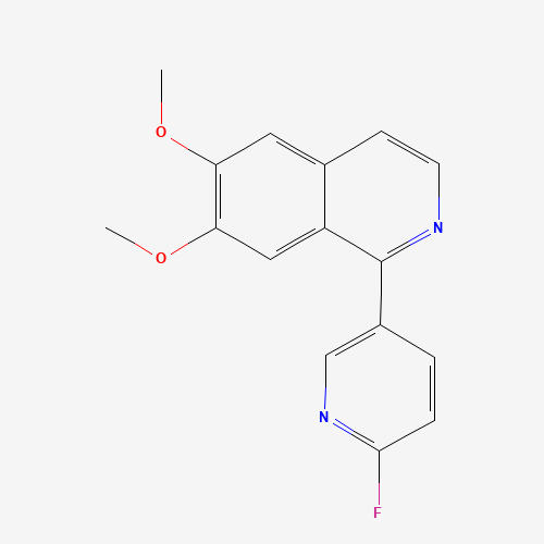 1-(6-fluoropyridin-3-yl)-6,7-dimethoxyisoquinoline (CAS: 949139-85-9) - Related Chemical Product