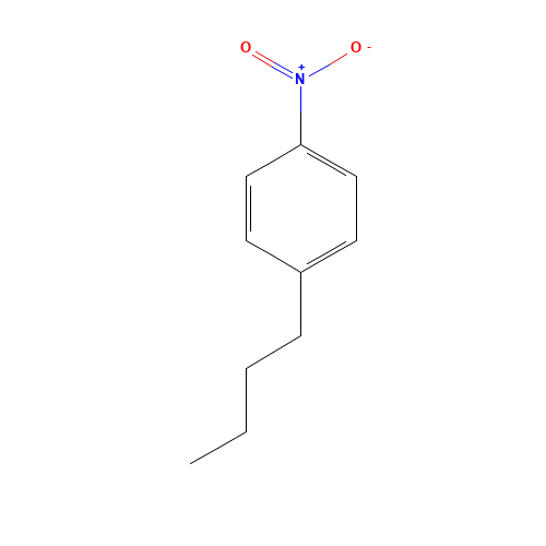 1-butyl-4-nitrobenzene (CAS: 20651-75-6) - Chemical Structure and Molecular Formula 
