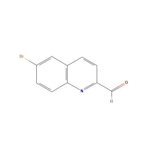 6-bromoquinoline-2-carbaldehyde (CAS: 98948-91-5) - Chemical Structure and Molecular Formula 