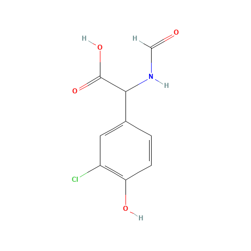 2-(3-chloro-4-hydroxyphenyl)-2-formamidoacetic acid (CAS: 61427-71-2) - Related Chemical Product