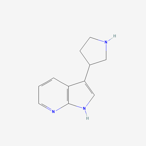3-pyrrolidin-3-yl-1H-pyrrolo[2,3-b]pyridine (CAS: 1151768-87-4) - Related Chemical Product