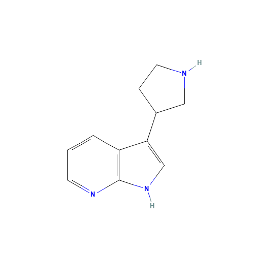 3-pyrrolidin-3-yl-1H-pyrrolo[2,3-b]pyridine (CAS: 1151768-87-4) - Related Chemical Product