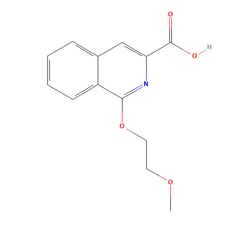1-(2-methoxyethoxy)isoquinoline-3-carboxylic acid (CAS: 1094758-42-5) - Related Chemical Product