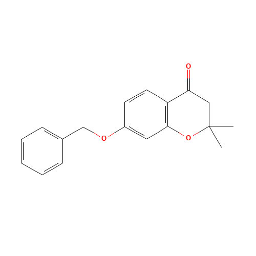 2,2-dimethyl-7-phenylmethoxy-3H-chromen-4-one (CAS: 59257-86-2) - Related Chemical Product