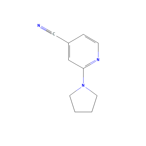 2-pyrrolidin-1-ylpyridine-4-carbonitrile (CAS: 127680-87-9) - Related Chemical Product