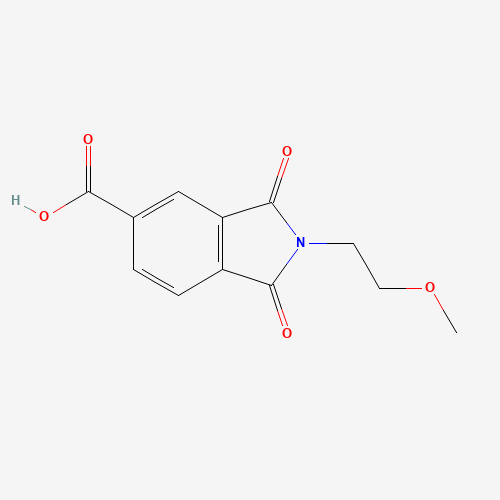2-(2-methoxyethyl)-1,3-dioxoisoindole-5-carboxylic acid (CAS: 166096-35-1) - Related Chemical Product