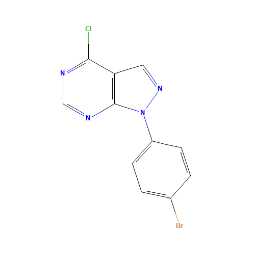 1-(4-bromophenyl)-4-chloropyrazolo[3,4-d]pyrimidine (CAS: 832715-52-3) - Related Chemical Product