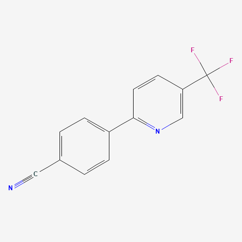 4-[5-(trifluoromethyl)pyridin-2-yl]benzonitrile (CAS: 892501-99-4) - Related Chemical Product