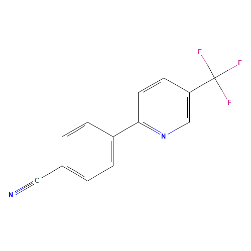 4-[5-(trifluoromethyl)pyridin-2-yl]benzonitrile (CAS: 892501-99-4) - Related Chemical Product
